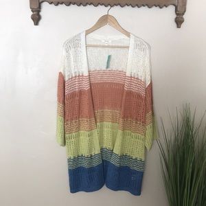 NWT Maurice’s Crochet Cardigan. Medium